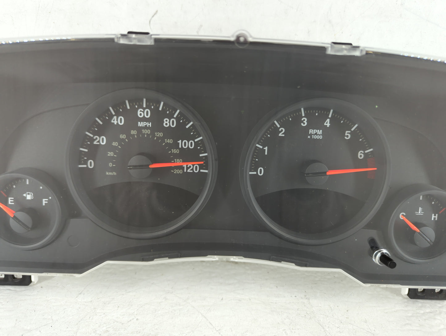 2013 Jeep Compass Instrument Cluster Speedometer Gauges P/N:00392214-000028 68080402AF Fits OEM Used Auto Parts - Oemusedaut