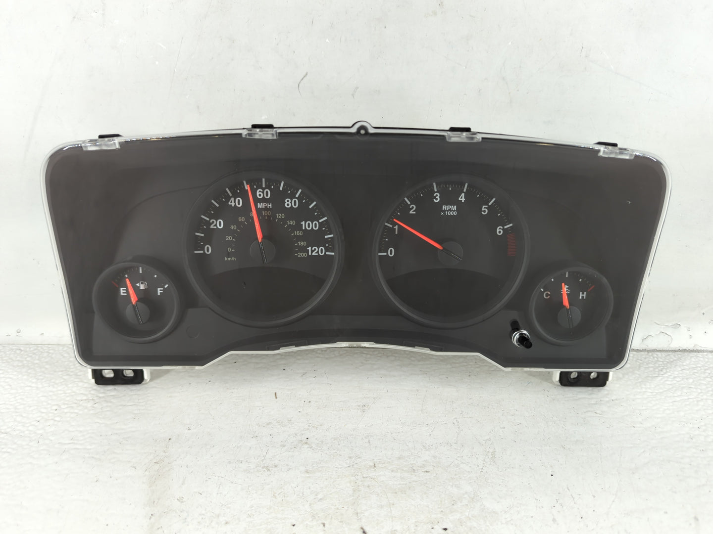 2011-2013 Jeep Compass Instrument Cluster Speedometer Gauges P/N:68080402AF Fits Fits 2011 2012 2013 OEM Used Auto Parts - O
