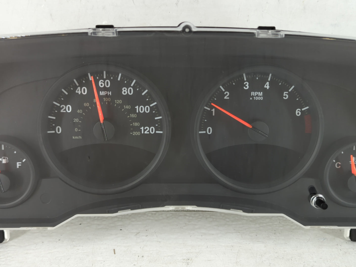 2011-2013 Jeep Compass Instrument Cluster Speedometer Gauges P/N:68080402AF Fits Fits 2011 2012 2013 OEM Used Auto Parts - O