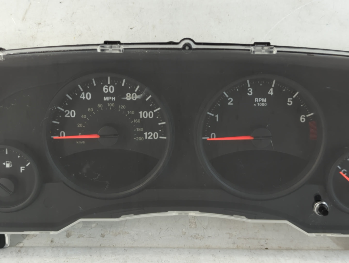 2013 Jeep Compass Instrument Cluster Speedometer Gauges P/N:68080402AF Fits OEM Used Auto Parts - Oemusedautoparts1.com