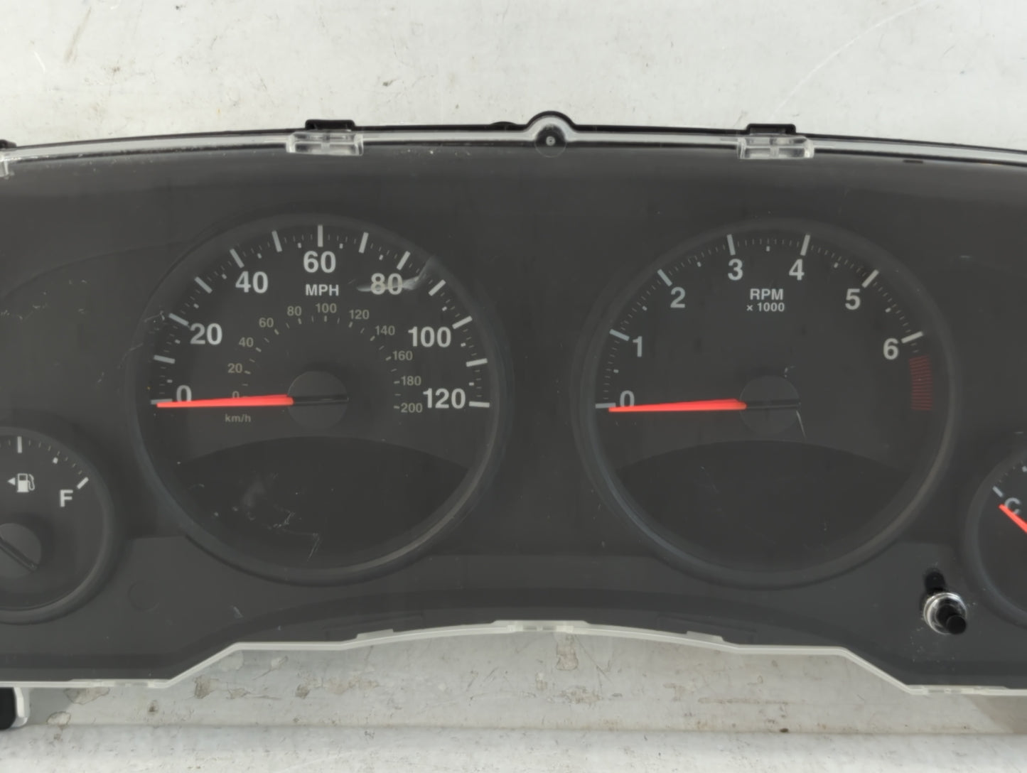 2013 Jeep Compass Instrument Cluster Speedometer Gauges P/N:68080402AF Fits OEM Used Auto Parts - Oemusedautoparts1.com