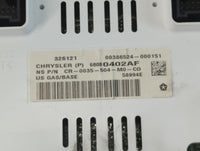 2013 Jeep Compass Instrument Cluster Speedometer Gauges P/N:68080402AF Fits OEM Used Auto Parts - Oemusedautoparts1.com