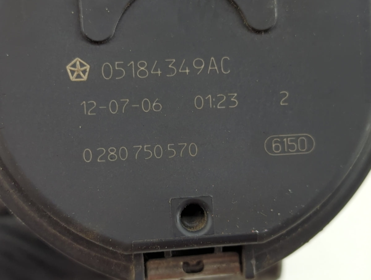 2011-2022 Jeep Grand Cherokee Throttle Body P/N:05184349AC 0280750570 Fits OEM Used Auto Parts - Oemusedautoparts1.com