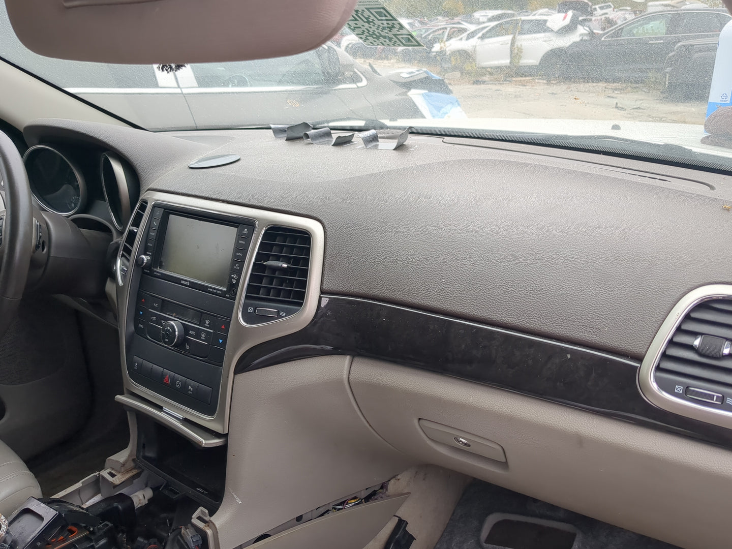 2011-2013 Jeep Grand Cherokee Climate Control Module Temperature AC/Heater Replacement Fits Fits 2011 2012 2013 OEM Used Aut