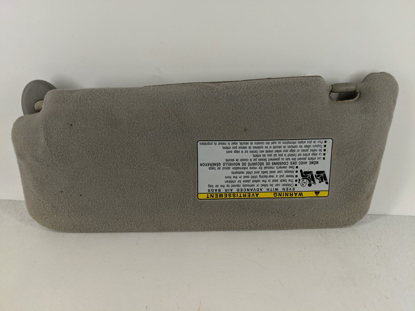 2011-2013 Jeep Grand Cherokee Sun Visor Shade Replacement Passenger Right Mirror Fits OEM Used Auto Parts - Oemusedautoparts