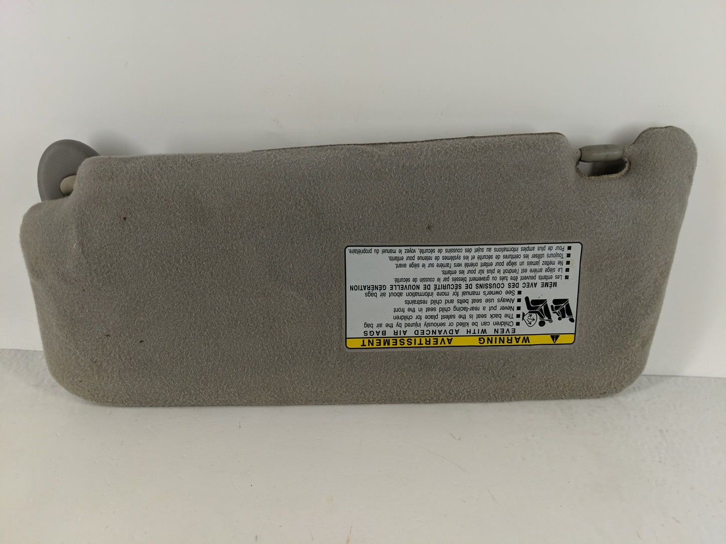 2011-2013 Jeep Grand Cherokee Sun Visor Shade Replacement Passenger Right Mirror Fits OEM Used Auto Parts - Oemusedautoparts