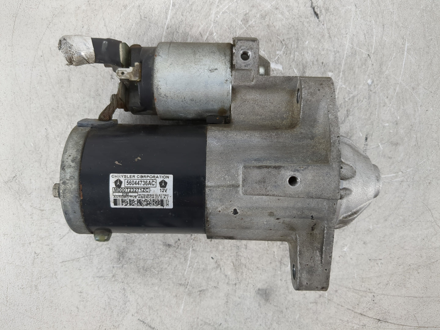 2005-2021 Jeep Grand Cherokee Car Starter Motor Solenoid OEM P/N:M000T23271ZC 56044736AC Fits OEM Used Auto Parts - Oemuseda