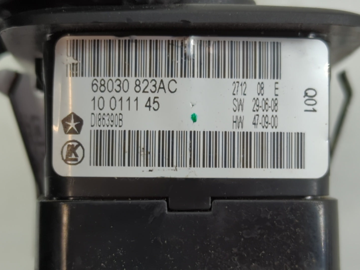 2006-2014 Jeep Grand Cherokee Master Power Window Switch Replacement Driver Side Left P/N:68030 823AC Fits OEM Used Auto Par