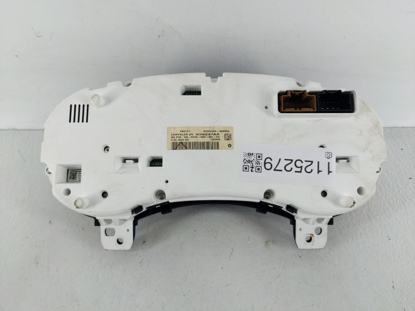 2013 Jeep Grand Cherokee Instrument Cluster Speedometer Gauges P/N:68186247AA Fits OEM Used Auto Parts - Oemusedautoparts1.c