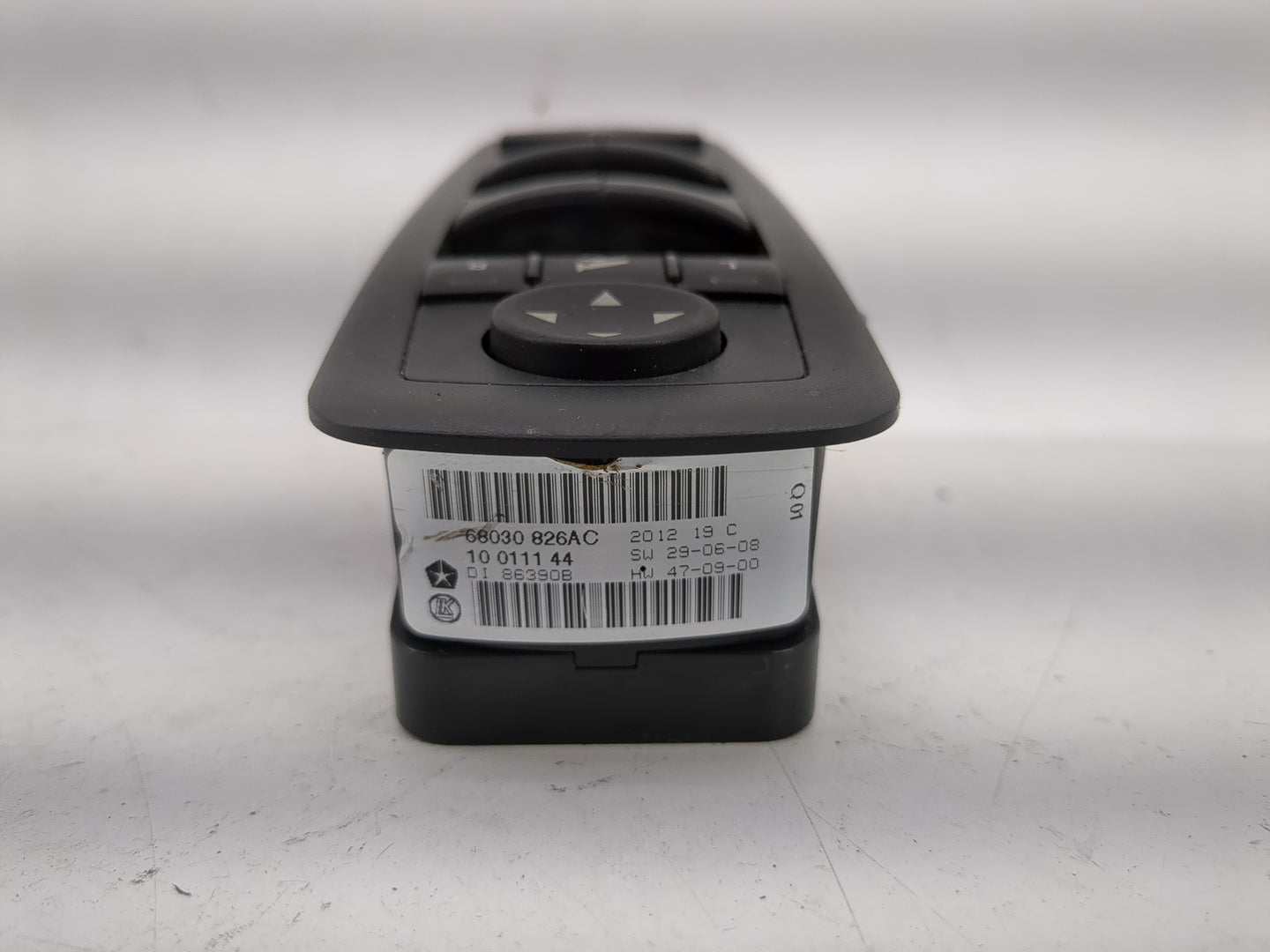 2011-2013 Jeep Grand Cherokee Master Power Window Switch Replacement Driver Side Left P/N:68030826AC Fits Fits 2011 2012 201