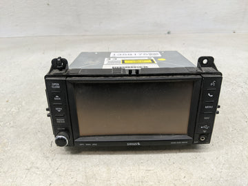 2013 Jeep Grand Cherokee Radio AM FM Cd Player Receiver Replacement P/N:P05091659AC Fits OEM Used Auto Parts - Oemusedautopa
