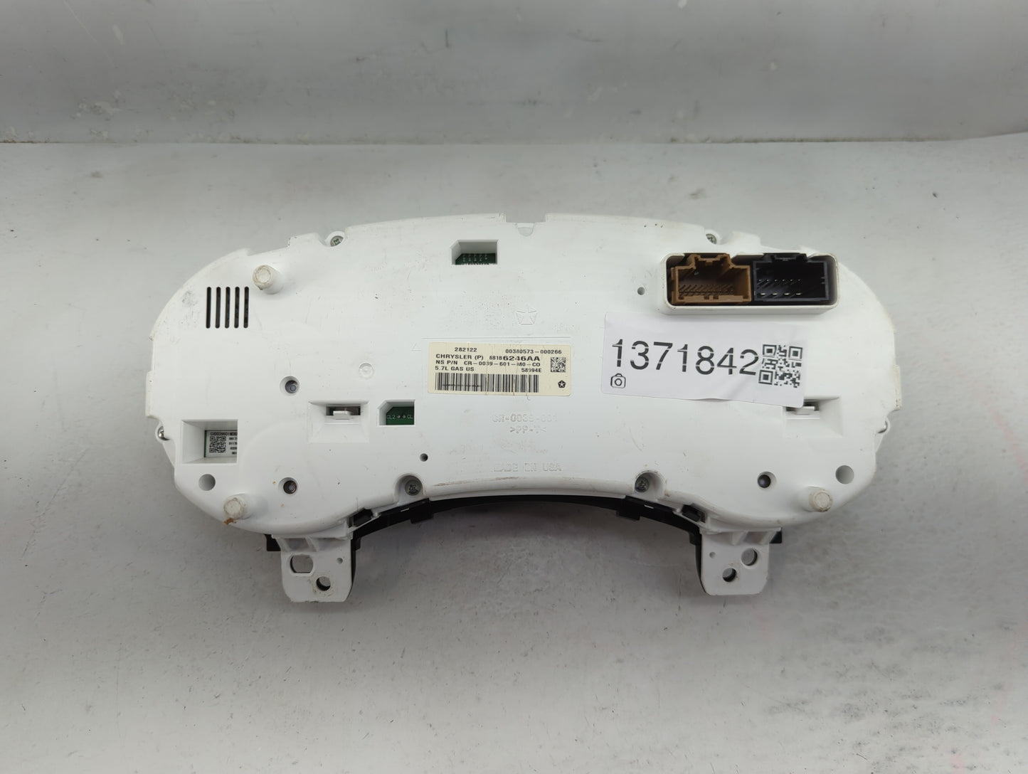 2013 Jeep Grand Cherokee Instrument Cluster Speedometer Gauges P/N:68186246AA Fits OEM Used Auto Parts - Oemusedautoparts1.c