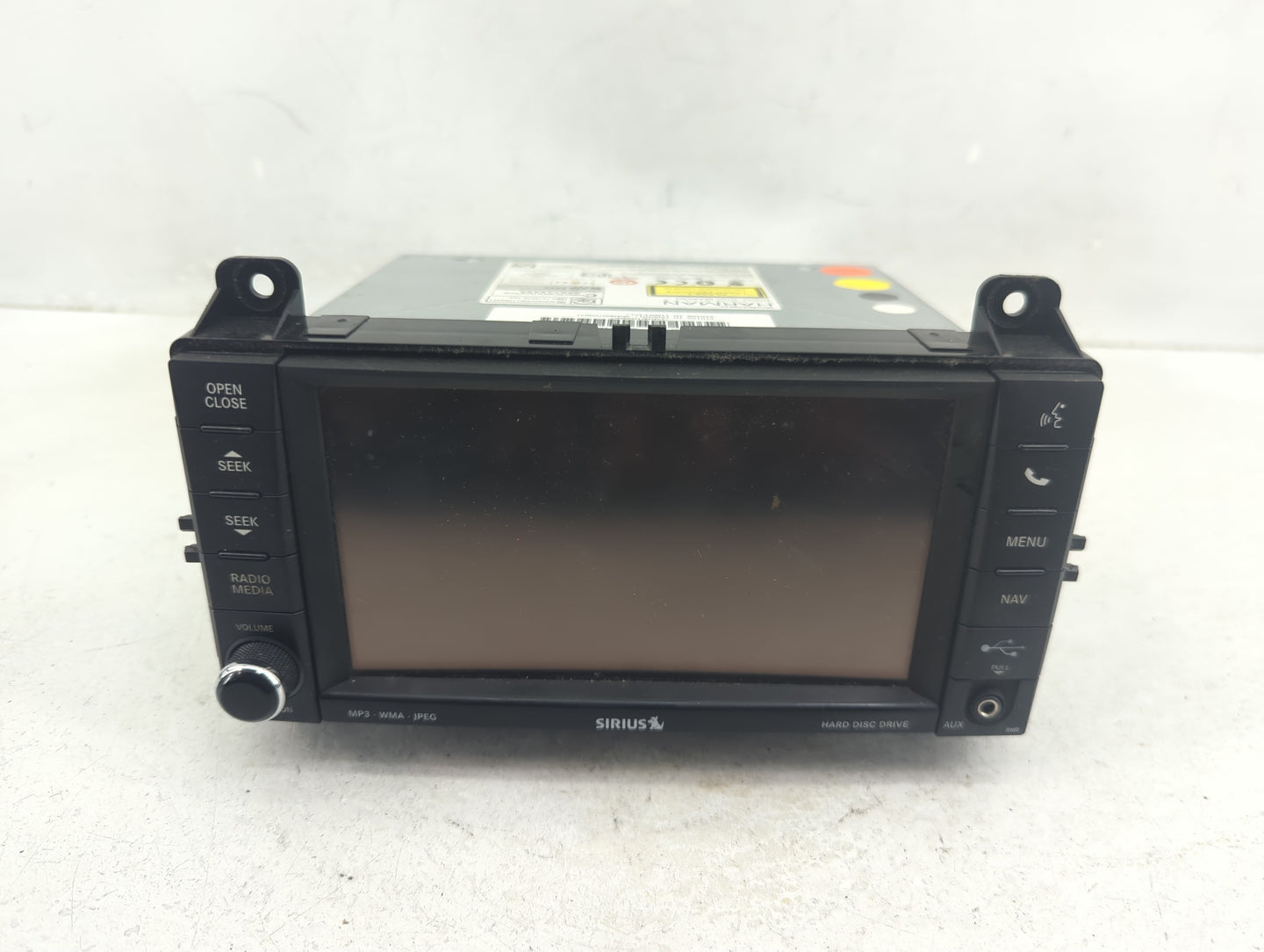 2013 Jeep Grand Cherokee Radio AM FM Cd Player Receiver Replacement P/N:P05091659AC Fits OEM Used Auto Parts - Oemusedautopa