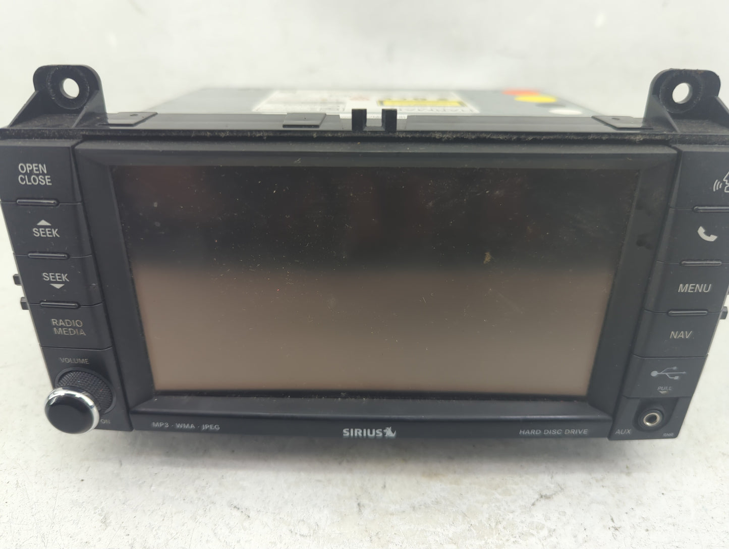 2013 Jeep Grand Cherokee Radio AM FM Cd Player Receiver Replacement P/N:P05091659AC Fits OEM Used Auto Parts - Oemusedautopa