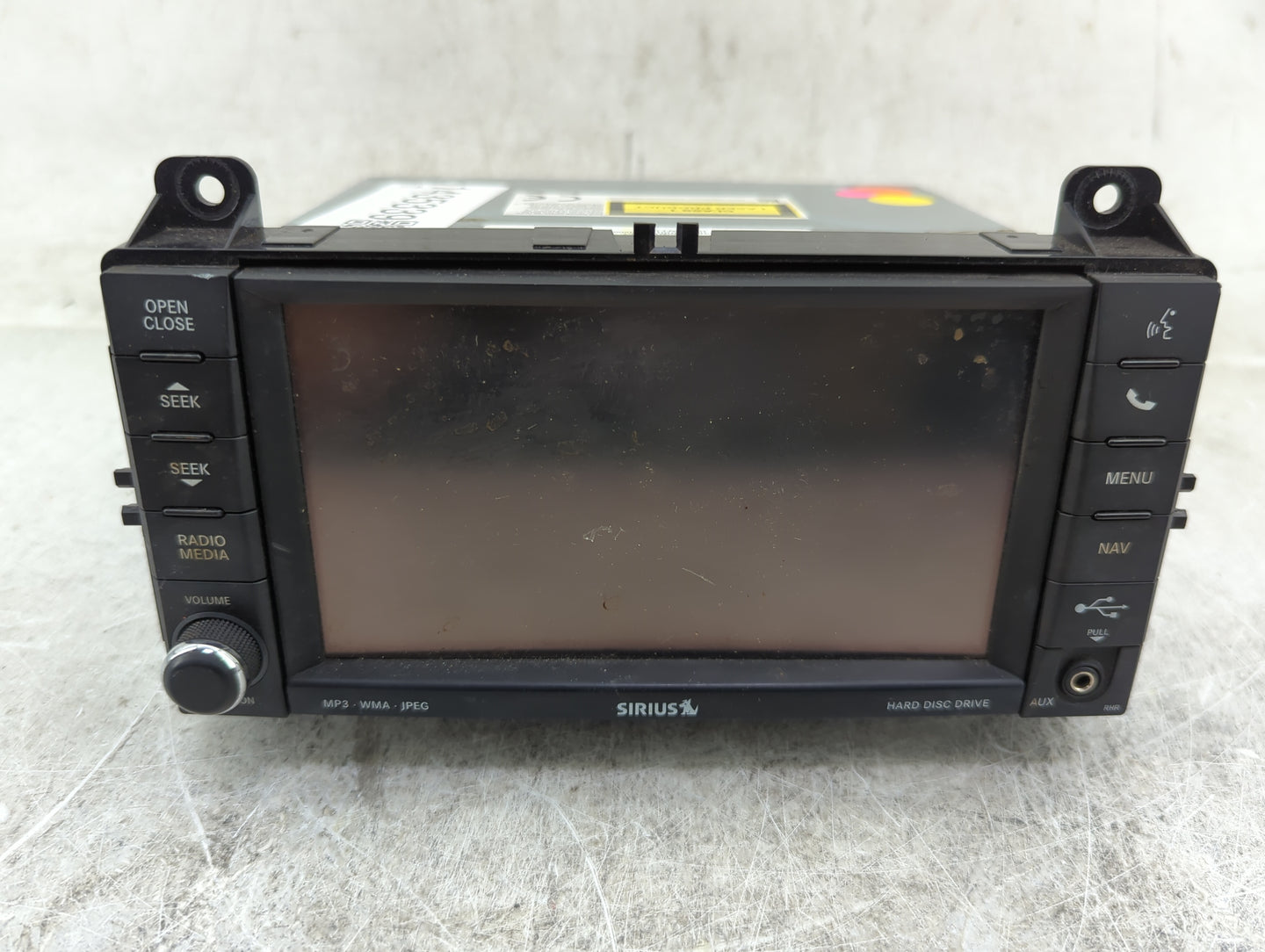 2013 Jeep Grand Cherokee Radio AM FM Cd Player Receiver Replacement P/N:P05091659AC T00BE297272566 Fits OEM Used Auto Parts 