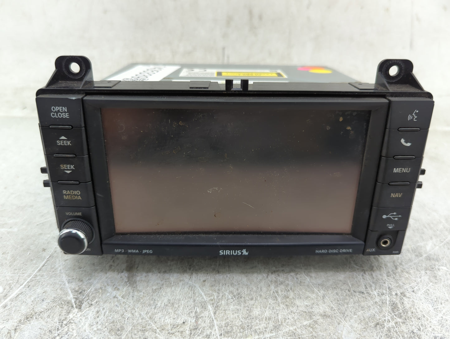 2013 Jeep Grand Cherokee Radio AM FM Cd Player Receiver Replacement P/N:P05091659AC T00BE297272566 Fits OEM Used Auto Parts 