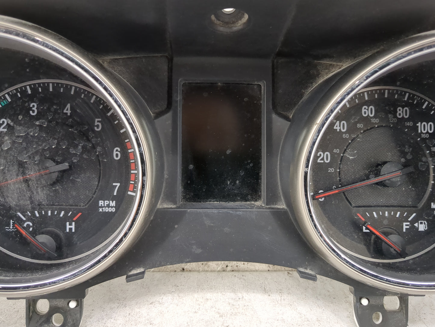 2013 Jeep Grand Cherokee Instrument Cluster Speedometer Gauges P/N:68186246AA CR-0039-601-M0-CO Miles: Fits OEM Used Auto Pa