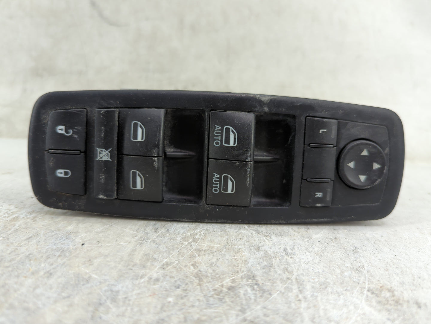 2011-2013 Jeep Grand Cherokee Master Power Window Switch Replacement Driver Side Left P/N:68030823AD 1001114510 Fits OEM Use