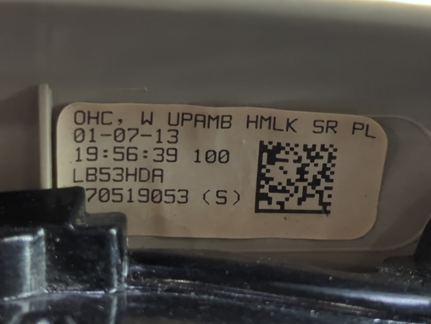 2011-2015 Jeep Grand Cherokee Overhead Roof Console Tan - Oemusedautoparts1.com