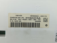 2013 Jeep Grand Cherokee Instrument Cluster Speedometer Gauges P/N:68186247AA Fits OEM Used Auto Parts - Oemusedautoparts1.c