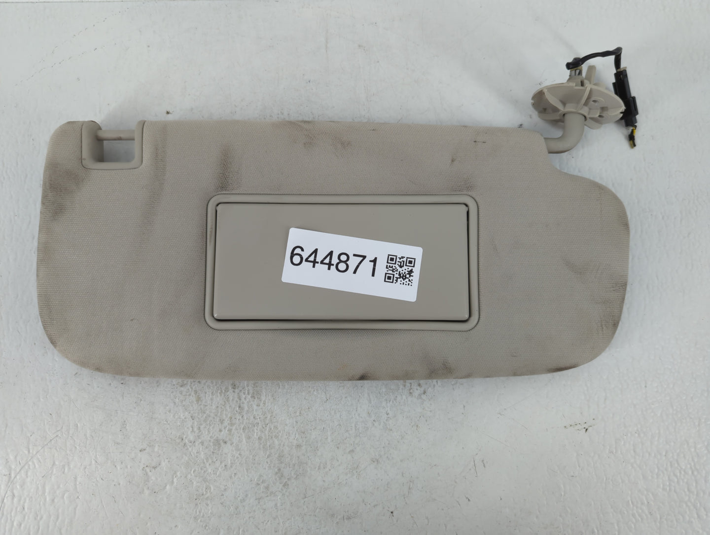 2011-2013 Jeep Grand Cherokee Sun Visor Shade Replacement Passenger Right Mirror Fits OEM Used Auto Parts - Oemusedautoparts