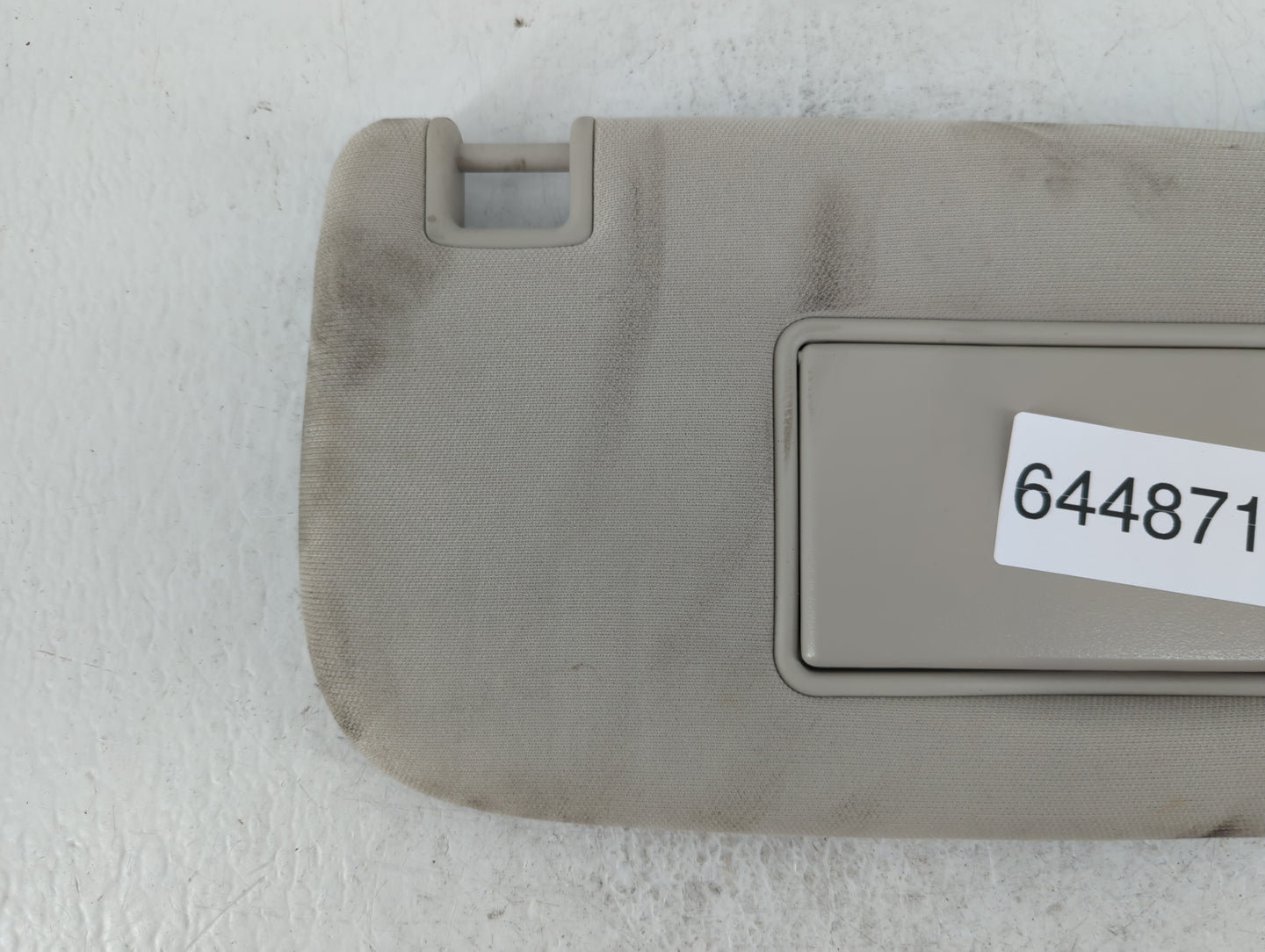 2011-2013 Jeep Grand Cherokee Sun Visor Shade Replacement Passenger Right Mirror Fits OEM Used Auto Parts - Oemusedautoparts