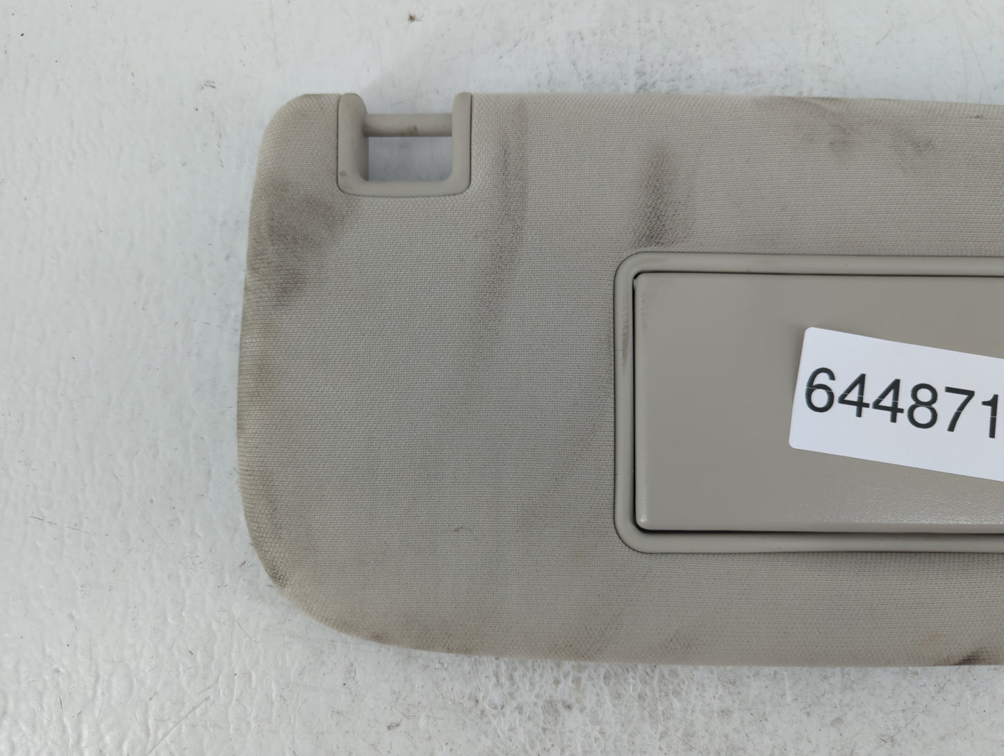 2011-2013 Jeep Grand Cherokee Sun Visor Shade Replacement Passenger Right Mirror Fits OEM Used Auto Parts - Oemusedautoparts