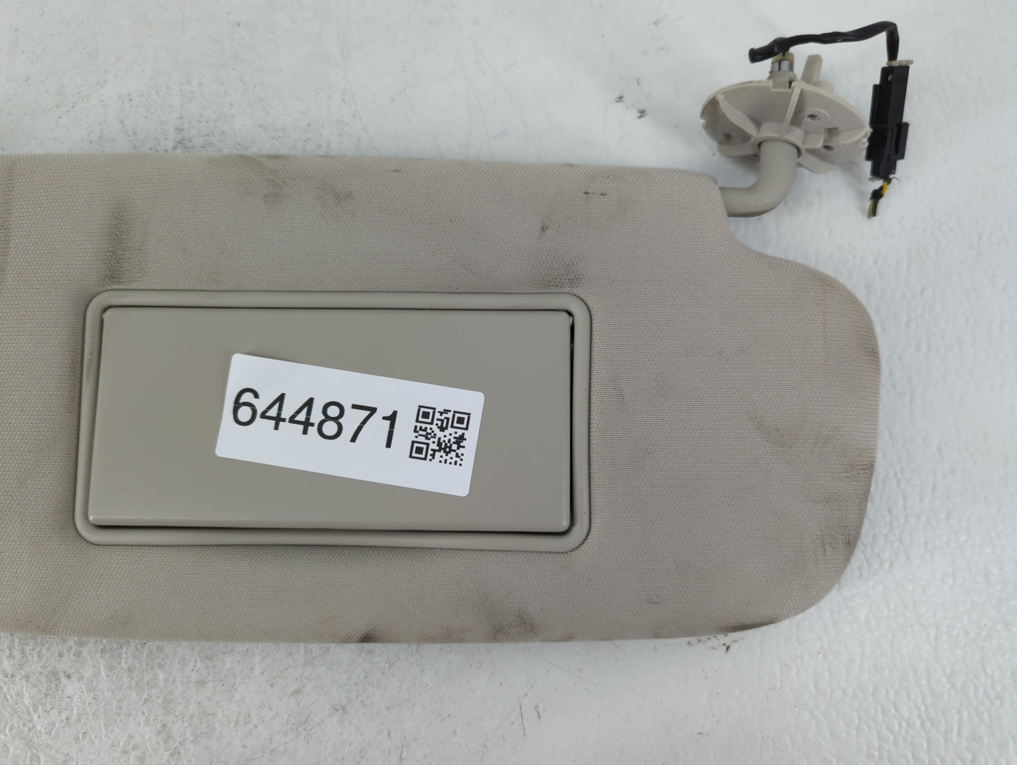 2011-2013 Jeep Grand Cherokee Sun Visor Shade Replacement Passenger Right Mirror Fits OEM Used Auto Parts - Oemusedautoparts
