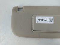 2013 Jeep Grand Cherokee Sun Visor Shade Replacement Passenger Right Mirror Fits OEM Used Auto Parts - Oemusedautoparts1.com