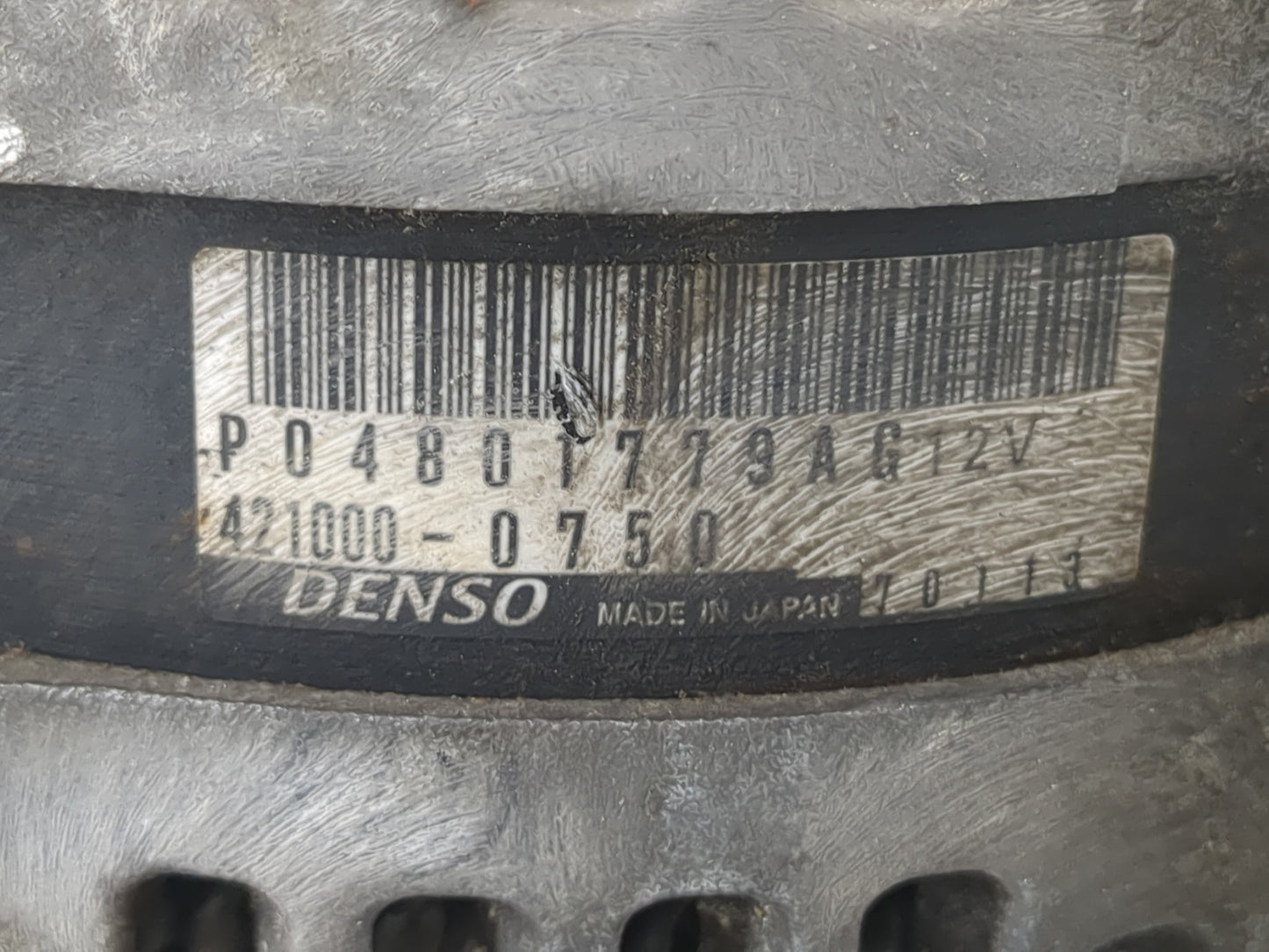 2011-2016 Jeep Grand Cherokee Alternator Replacement Generator Charging Assembly Engine OEM Fits OEM Used Auto Parts - Oemus