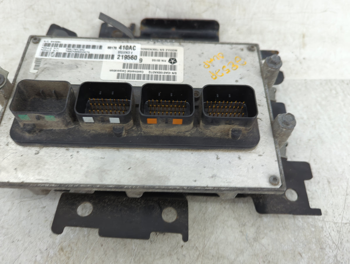 2012-2013 Jeep Grand Cherokee PCM Engine Control Computer ECU ECM PCU OEM P/N:P68170410AC 68170410AC Fits Fits 2012 2013 OEM
