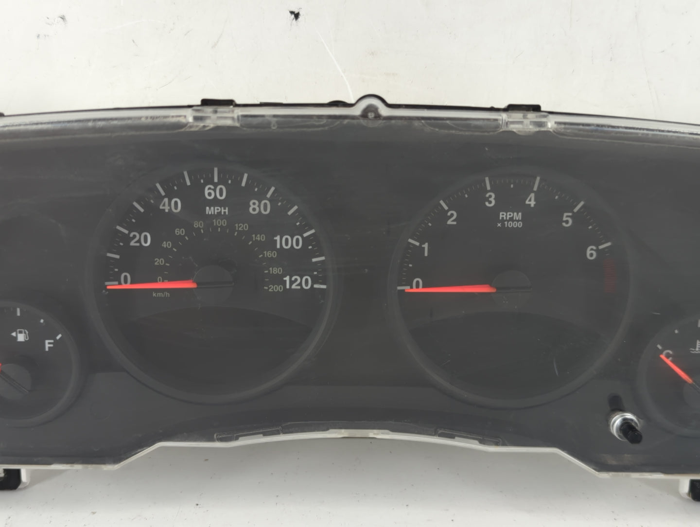 2013 Jeep Patriot Instrument Cluster Speedometer Gauges P/N:68080402A D6988170 Fits OEM Used Auto Parts - Oemusedautoparts1.