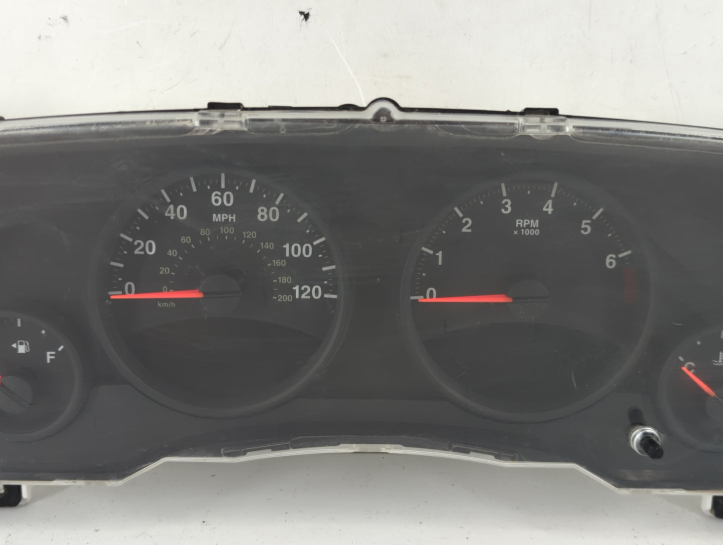 2013 Jeep Patriot Instrument Cluster Speedometer Gauges P/N:68080402A D6988170 Fits OEM Used Auto Parts - Oemusedautoparts1.