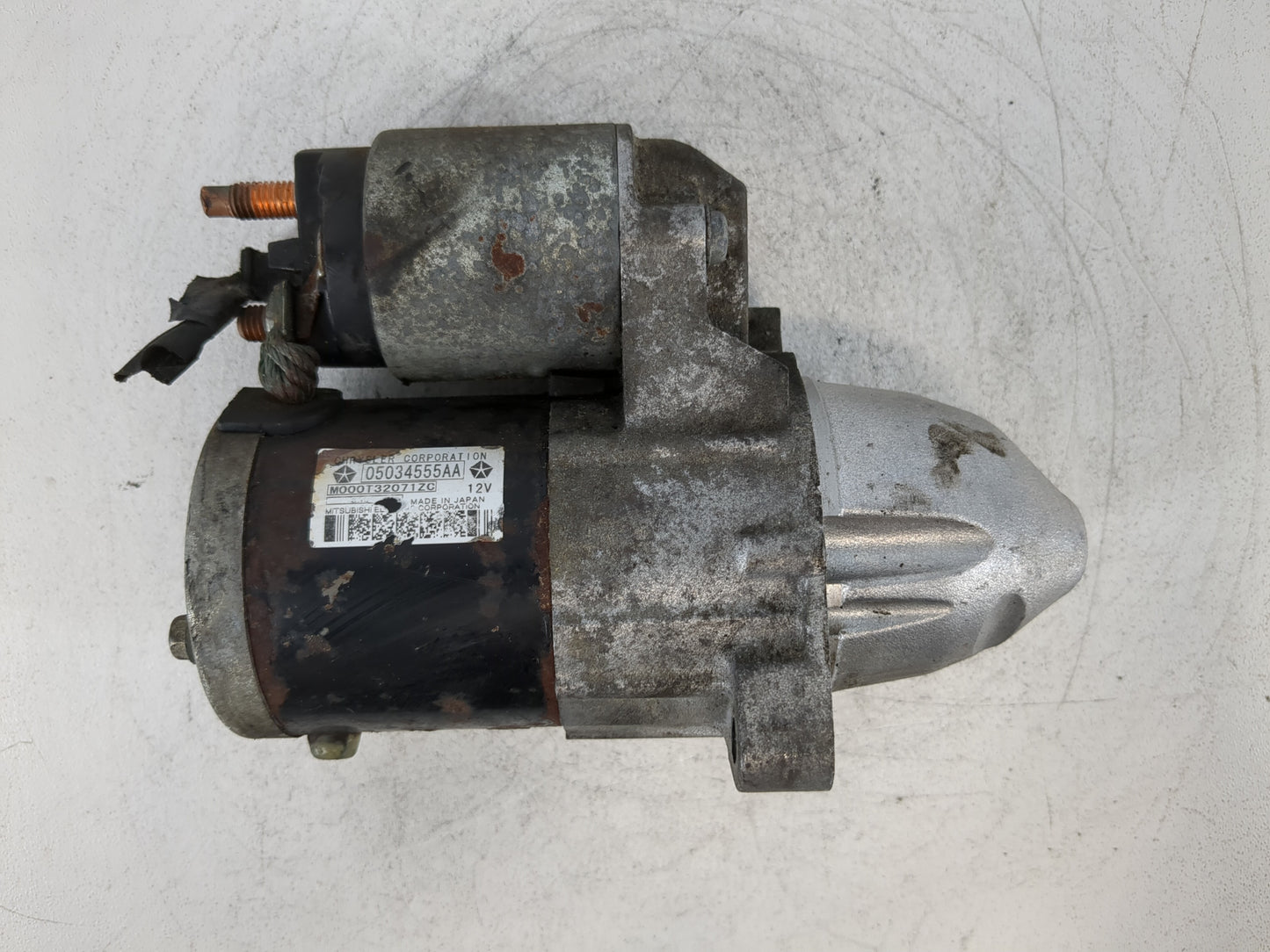 2007-2017 Jeep Patriot Car Starter Motor Solenoid OEM P/N:M000T32071ZC 05034555AA Fits OEM Used Auto Parts - Oemusedautopart