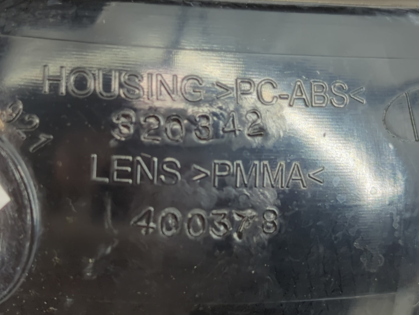 2008-2017 Jeep Patriot Tail Light Assembly Passenger Right OEM P/N:400378 Fits OEM Used Auto Parts - Oemusedautoparts1.com