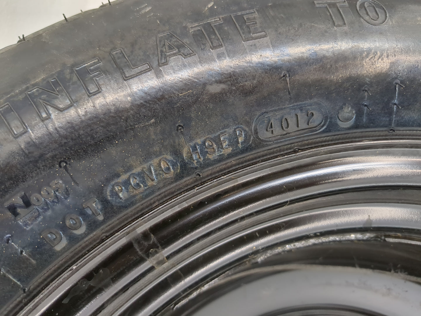 2007-2017 Jeep Patriot Spare Donut Tire Wheel Rim Oem - Oemusedautoparts1.com