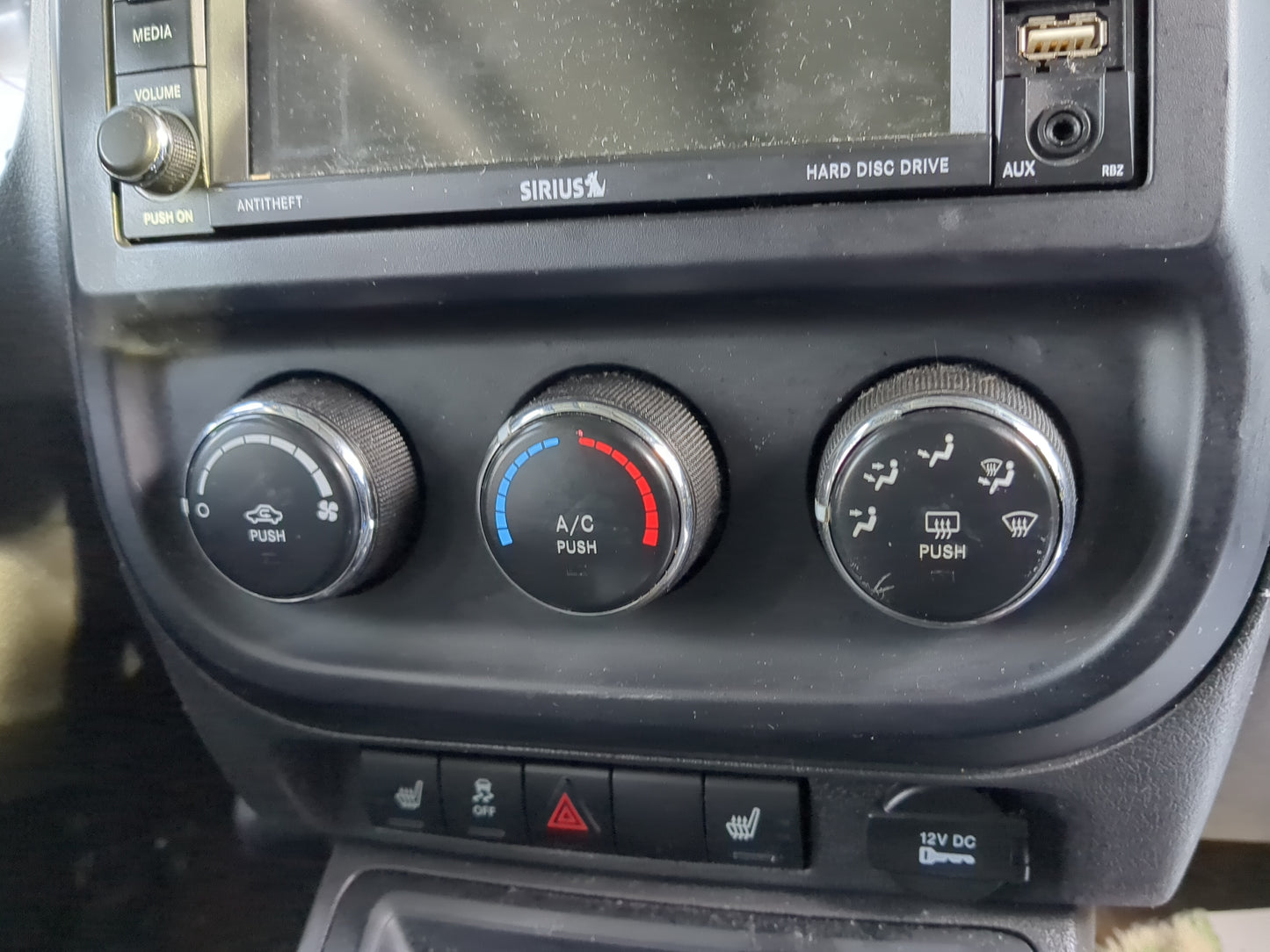 2011-2017 Jeep Patriot Climate Control Module Temperature AC/Heater Replacement Fits Fits 2011 2012 2013 2014 2015 2016 2017