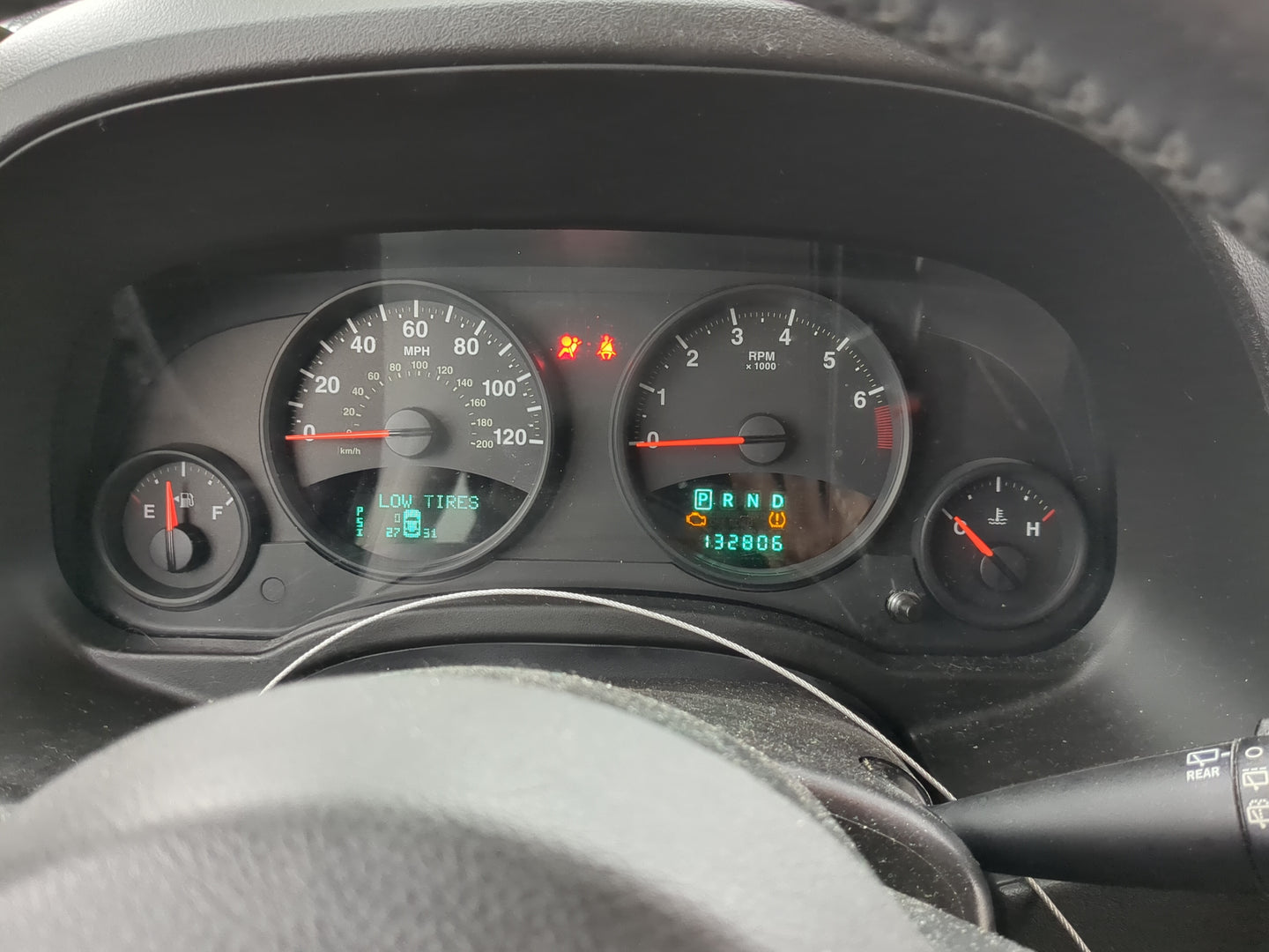 2011-2013 Jeep Patriot Instrument Cluster Speedometer Gauges Fits Fits 2011 2012 2013 OEM Used Auto Parts - Oemusedautoparts