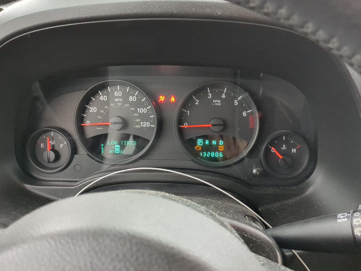 2011-2013 Jeep Patriot Instrument Cluster Speedometer Gauges Fits Fits 2011 2012 2013 OEM Used Auto Parts - Oemusedautoparts