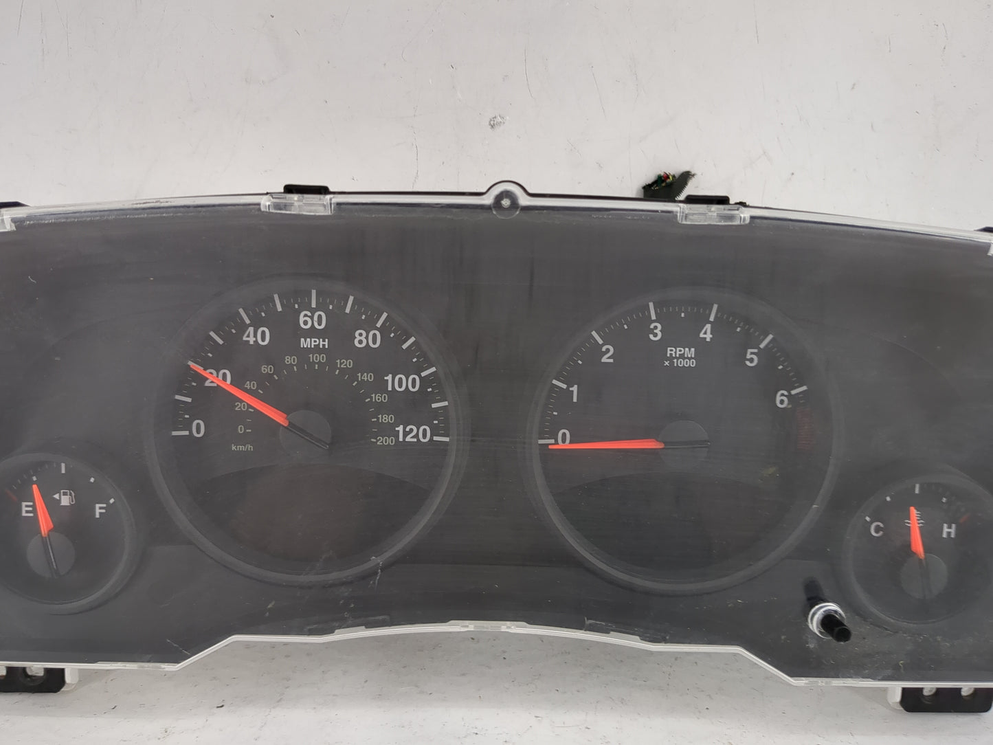 2011-2013 Jeep Patriot Instrument Cluster Speedometer Gauges P/N:68080403AF Miles:133K Fits Fits 2011 2012 2013 OEM Used Aut