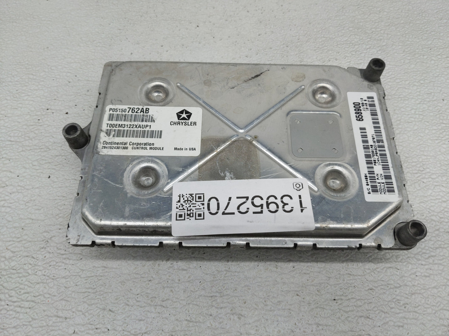 2013-2017 Jeep Patriot PCM Engine Control Computer ECU ECM PCU OEM P/N:P05150762AB Fits Fits 2013 2014 2015 2016 2017 OEM Us