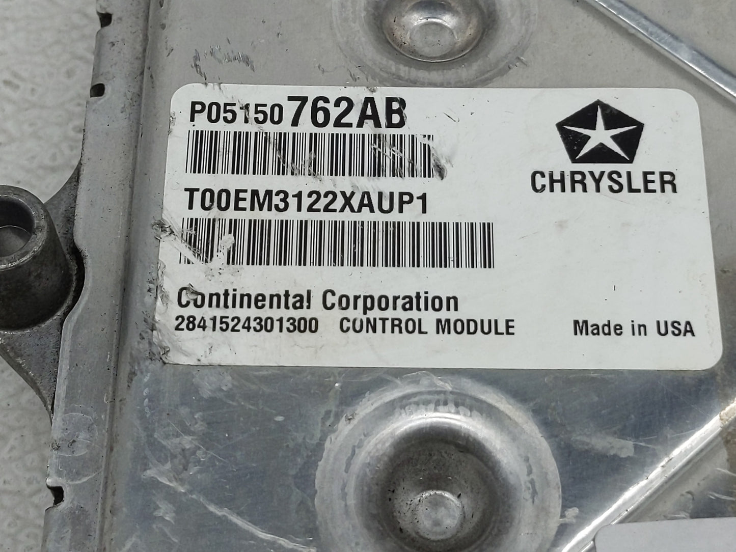 2013-2017 Jeep Patriot PCM Engine Control Computer ECU ECM PCU OEM P/N:P05150762AB Fits Fits 2013 2014 2015 2016 2017 OEM Us