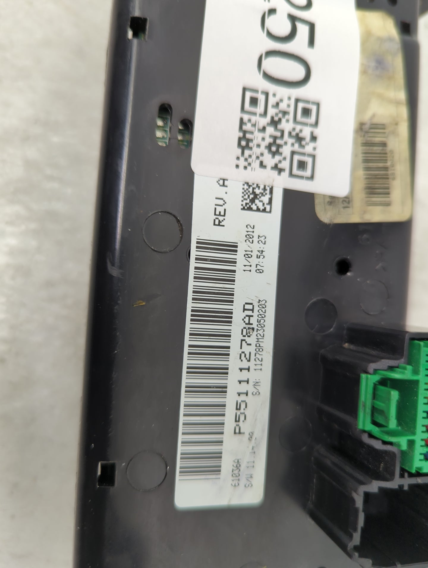 2011-2017 Jeep Patriot Climate Control Module Temperature AC/Heater Replacement P/N:P55111278AD Fits OEM Used Auto Parts - O