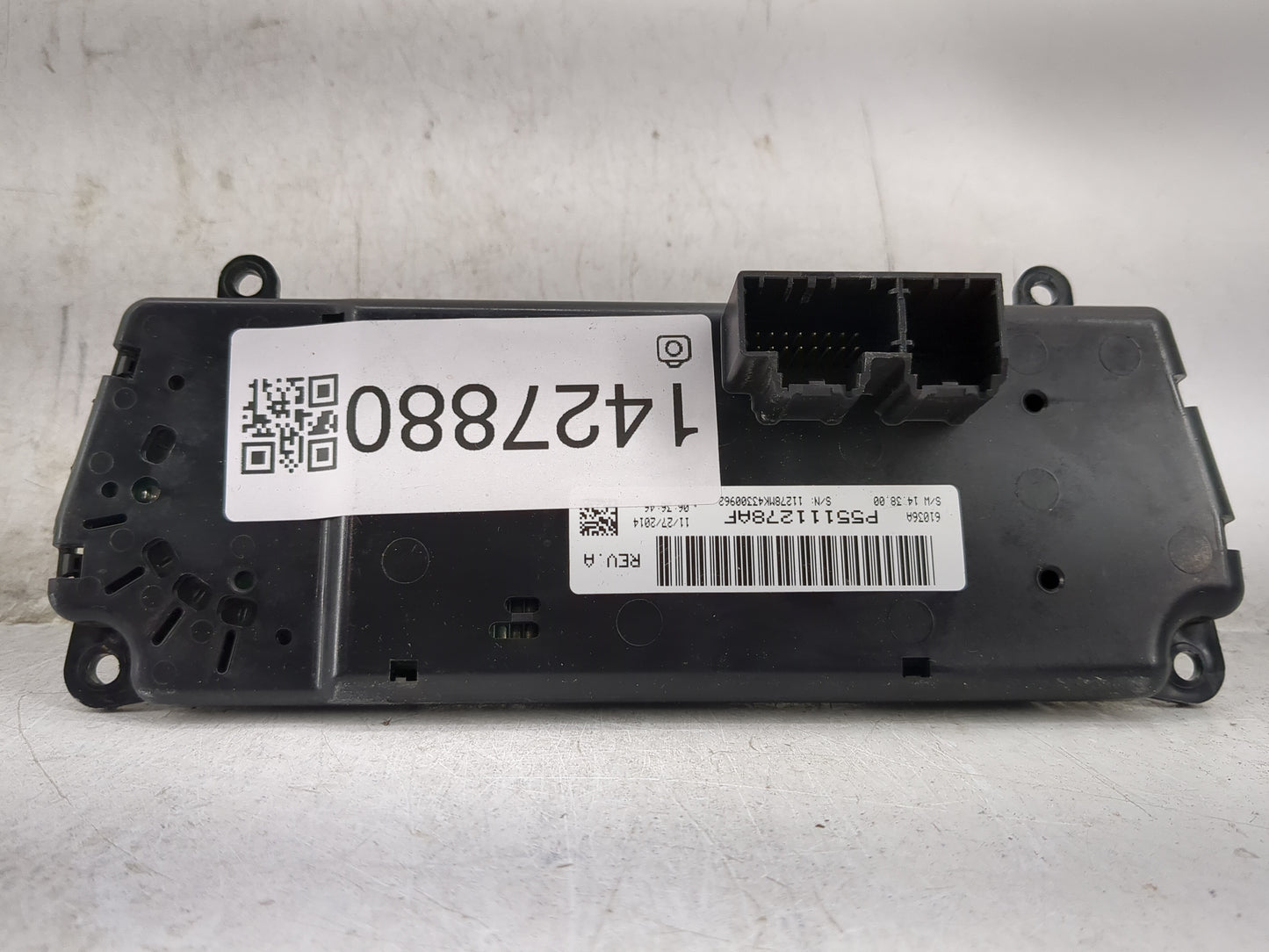 2011-2017 Jeep Patriot Climate Control Module Temperature AC/Heater Replacement P/N:P55111278AF Fits OEM Used Auto Parts - O
