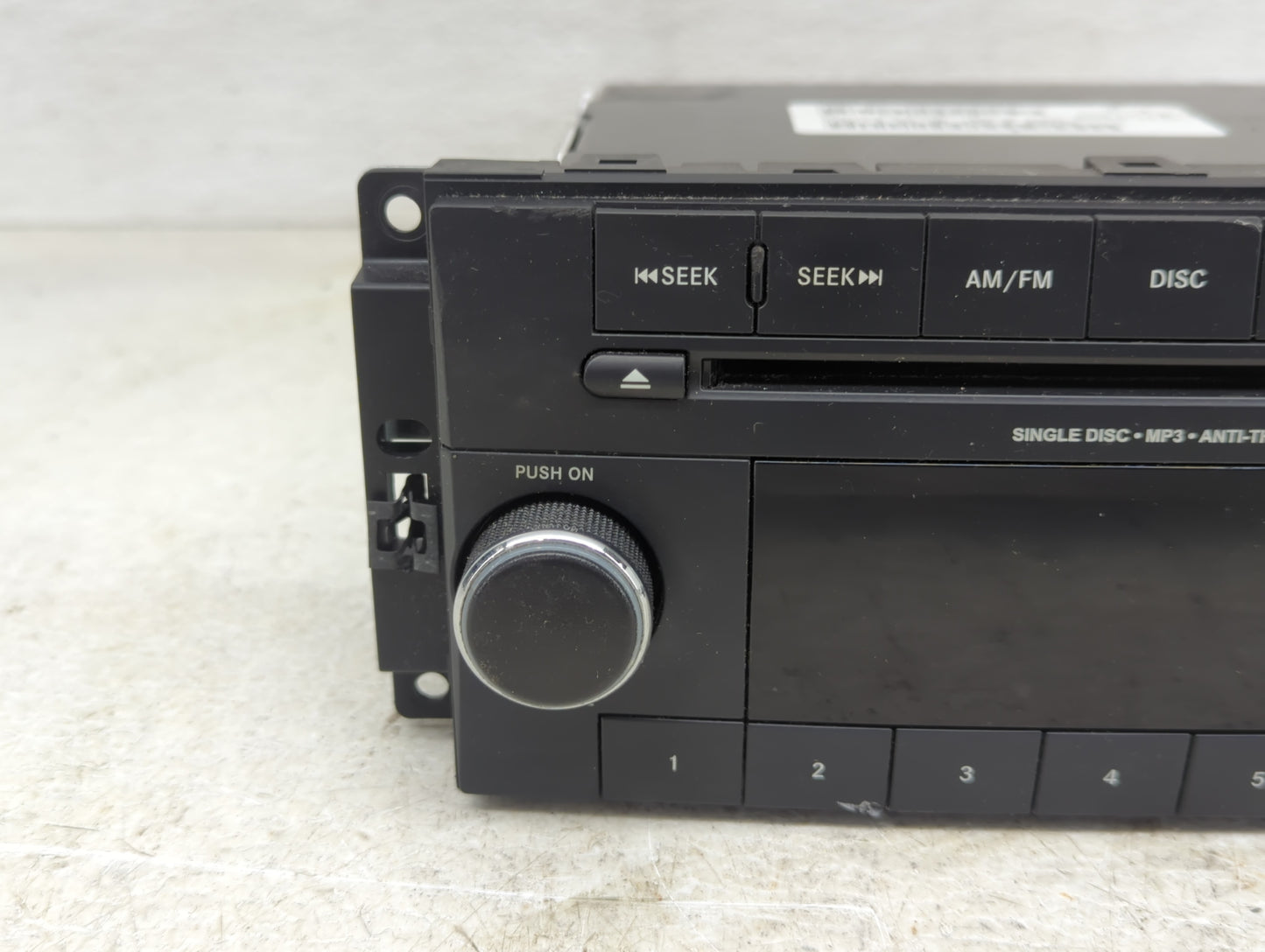 2012-2017 Jeep Patriot Radio AM FM Cd Player Receiver Replacement P/N:P05091195AC Fits Fits 2012 2013 2014 2015 2016 2017 OE