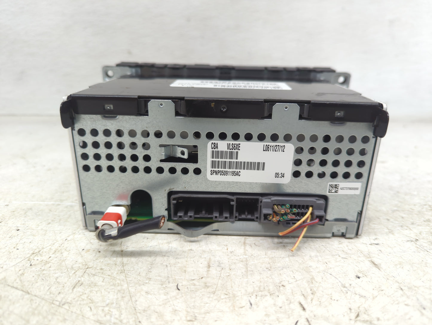 2012-2017 Jeep Patriot Radio AM FM Cd Player Receiver Replacement P/N:P05091195AC Fits Fits 2012 2013 2014 2015 2016 2017 OE