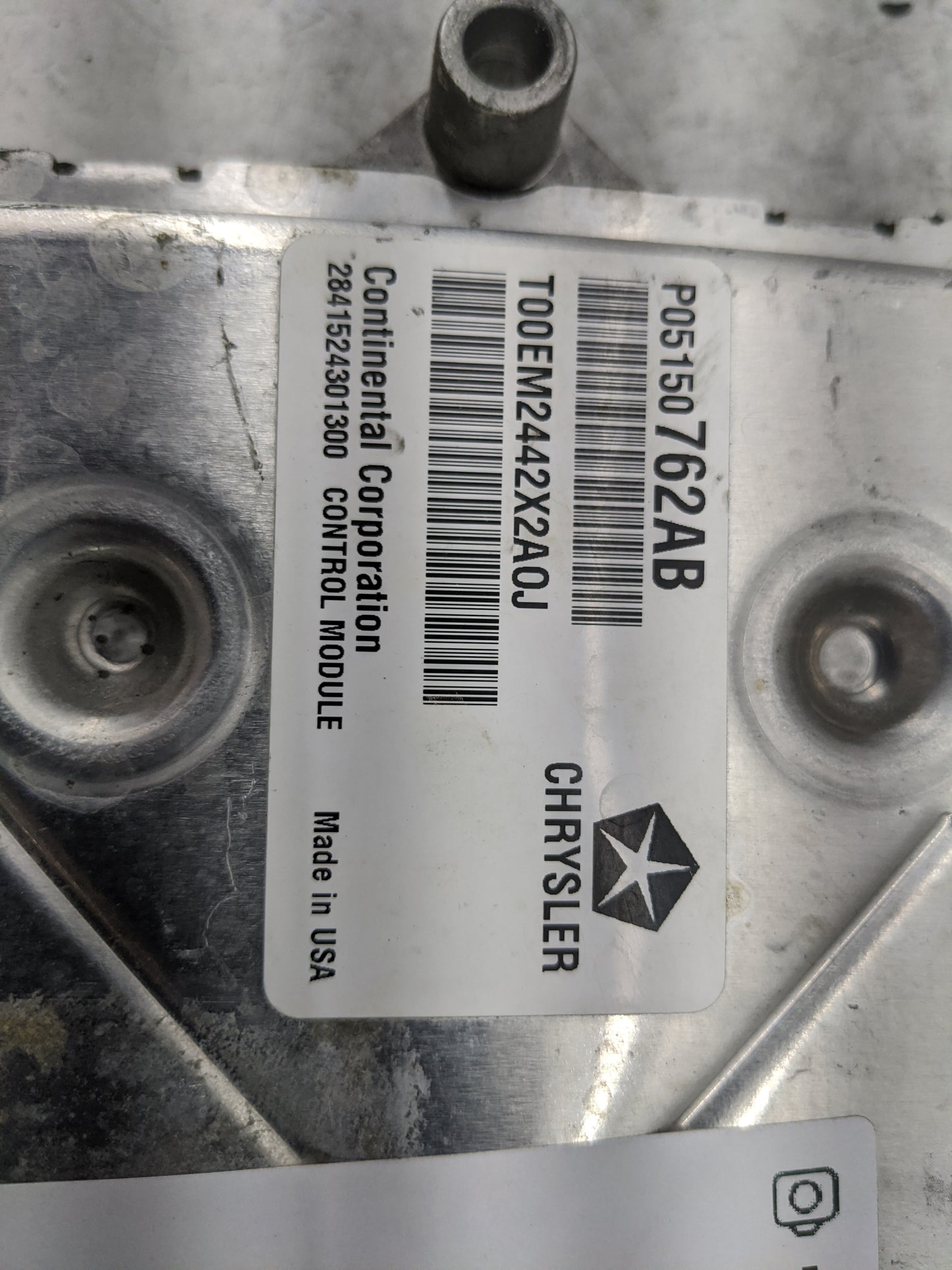 2013-2017 Jeep Patriot PCM Engine Control Computer ECU ECM PCU OEM P/N:P05150762AB T00EM2442X2A0J Fits OEM Used Auto Parts -