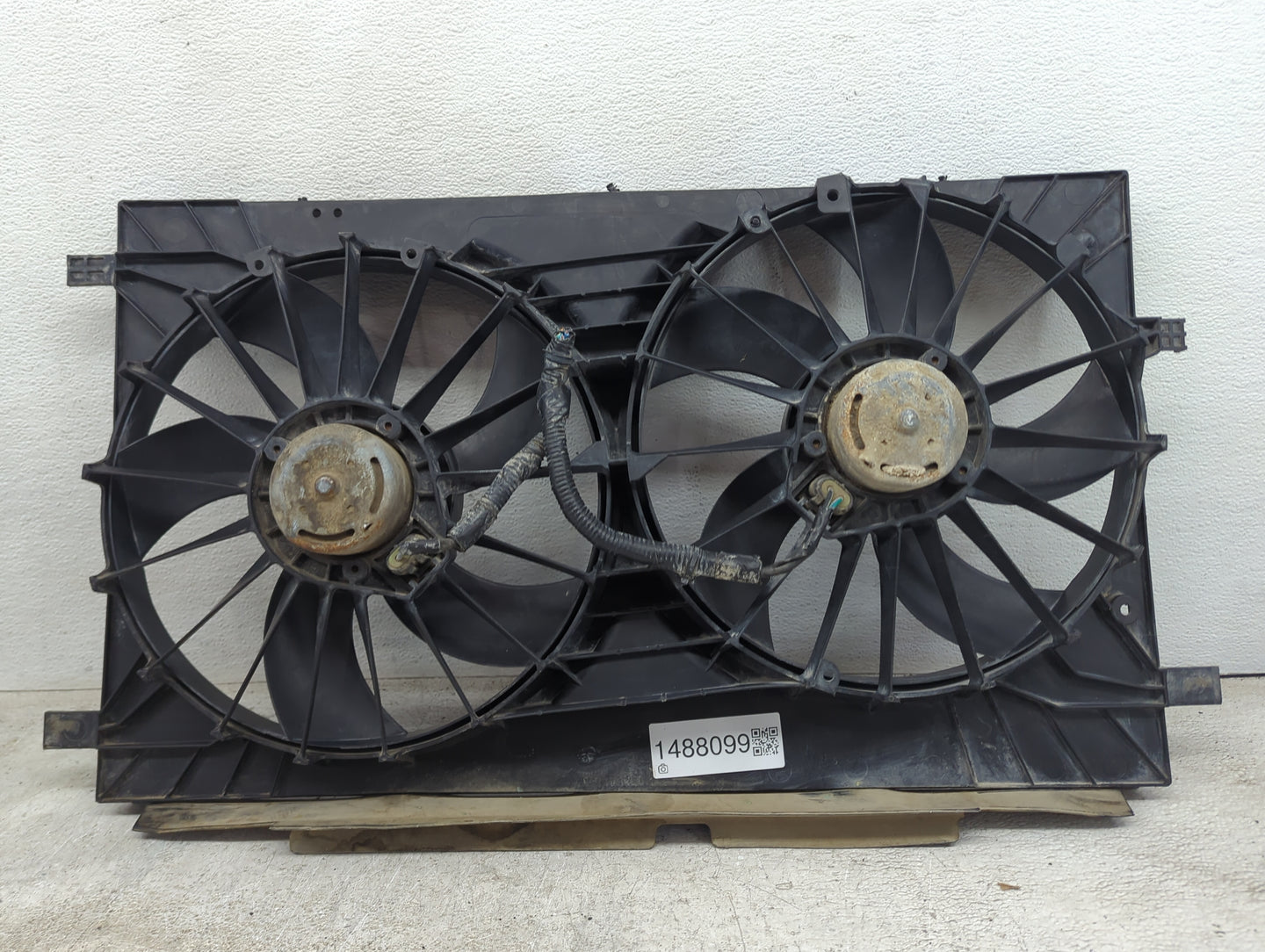 2007-2017 Jeep Patriot Electric Radiator Cooling Fan Motor Assembly Fits OEM Used Auto Parts - Oemusedautoparts1.com