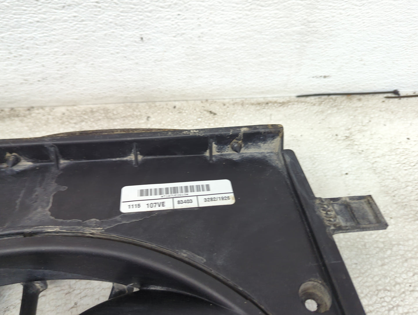2007-2017 Jeep Patriot Electric Radiator Cooling Fan Motor Assembly Fits OEM Used Auto Parts - Oemusedautoparts1.com