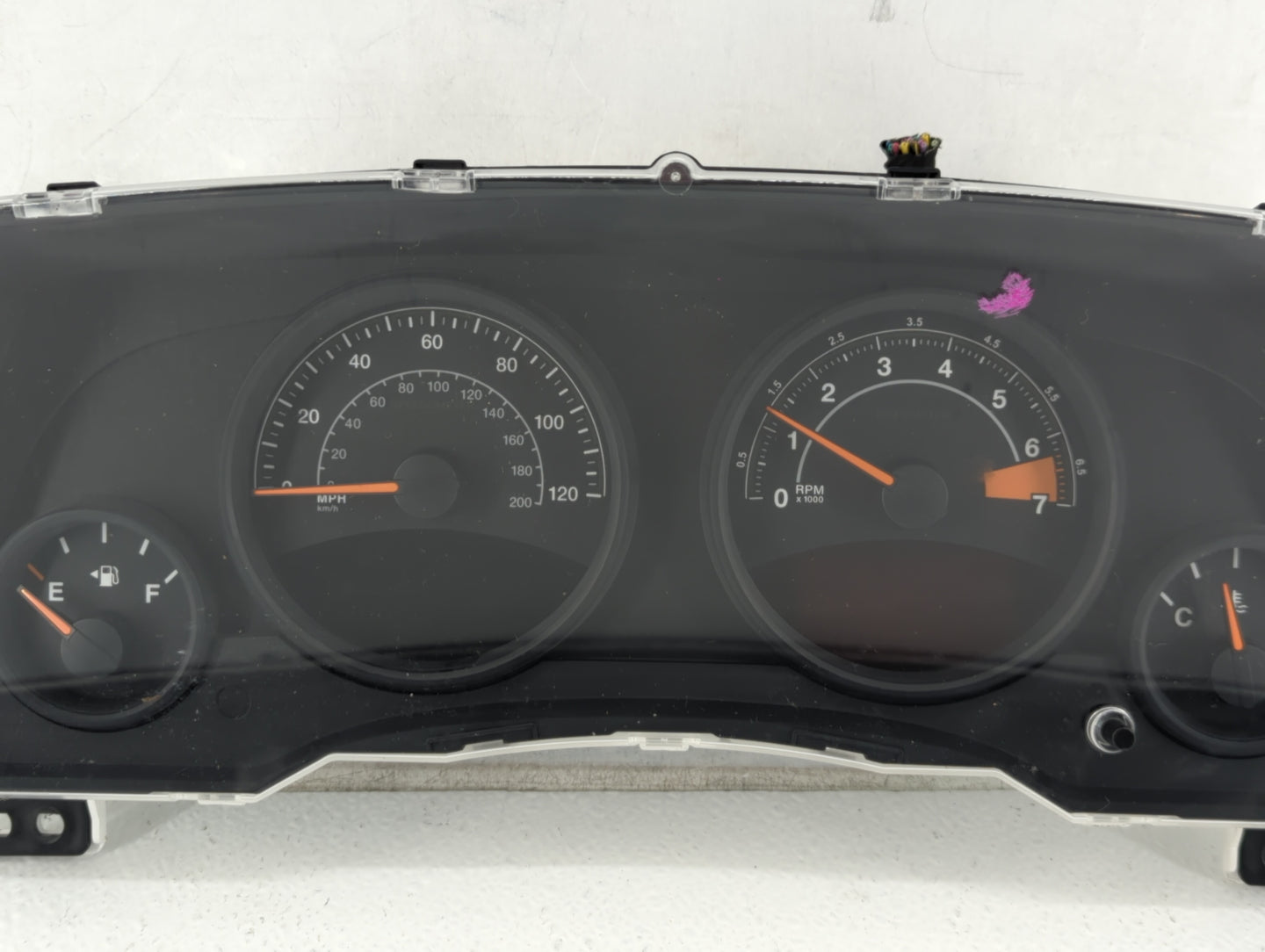 2013 Jeep Patriot Instrument Cluster Speedometer Gauges P/N:P68080402AF 56054258AD Fits OEM Used Auto Parts - Oemusedautopar